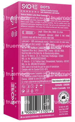 Skore Dots Condom 10