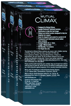 Durex Mutual Climax 3 Pack Of 10 Condoms