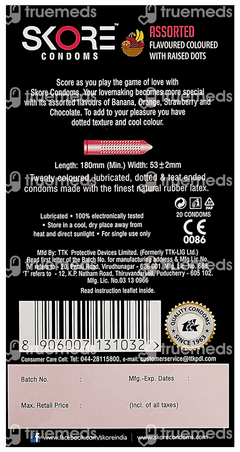 Skore Flavours Condoms 20