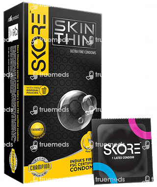 Skore Skin Thin Ultra Fine Condoms 10