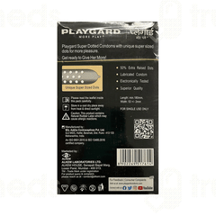 PLAYGARD MORE PLAY+ STRAWBERRY FLAVOUR SUPER DOTTED CONDOMS 10