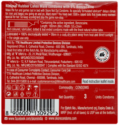 Skore Not Out Climax Delay Condoms 3