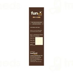 FUNTIME DOTTED RIBBED AND CONTOURED TEMPTING CHOCOLATE FLAVOUR CONDOM PACK OF 10