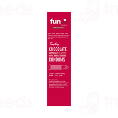 Funtime Dotted Ribbed And Contoured Juicy Cherry Flavour Condom Pack Of 10