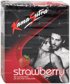 Kamasutra Strawberry Flavoured Condoms 3