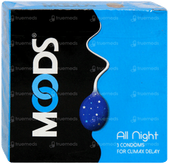 Moods Allnight Climax Delay Condoms 3 Moods Allnight Climax Delay Condoms 3