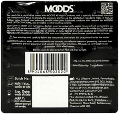 Moods Allnight Climax Delay Condoms 3 Moods Allnight Climax Delay Condoms 3