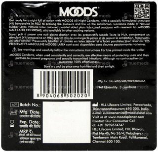 Moods Allnight Climax Delay Condoms 3