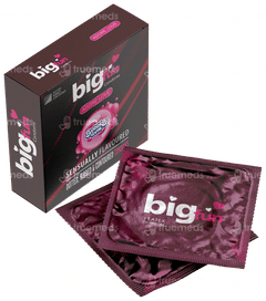 Bigfun Bubble Gum Pack Of 3 Condoms Bigfun Bubble Gum Pack Of 3 Condoms