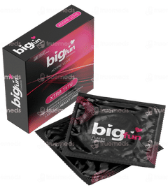 Bigfun Xtra Time Pack Of 3 Condoms Bigfun Xtra Time Pack Of 3 Condoms