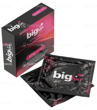 Bigfun Xtra Time Pack Of 3 Condoms