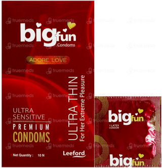 Bigfun Ultra Thin Pack Of 10 Condoms
