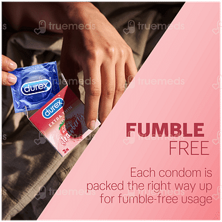 Durex Extra Thin Wild Strawberry Condoms 12