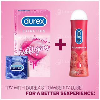 Durex Extra Thin Bubblegum Condoms 12