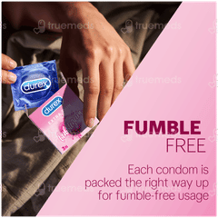 Durex Extra Thin Bubblegum Condoms 12 Durex Extra Thin Bubblegum Condoms 12