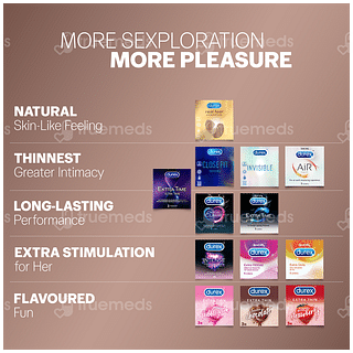 Durex Extra Thin Intense Chocolate Condoms 12