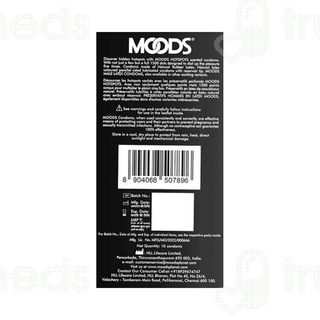 Moods Hotspots 5X Pleasure Condoms 10 With 3 Moods Lube Sachet Free