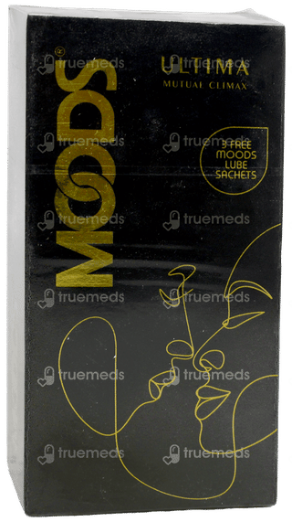 Moods Ultima Mutual Climax Condoms 10 With 3 Moods Lube Sachets Free