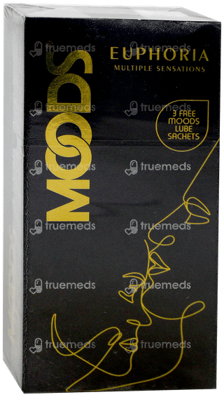 Moods Euphoria Dotted Condom 10