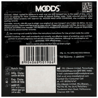 Moods Ribbed Condoms 3