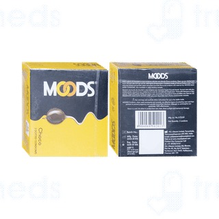 Moods Choco Dotted Condoms 3