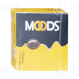 Moods Choco Dotted Condoms 3