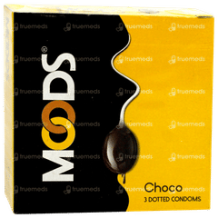 Moods Choco Dotted Condoms 3 Moods Choco Dotted Condoms 3