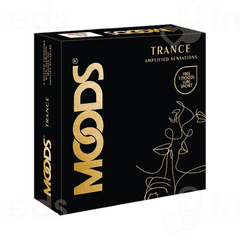 Moods Trance Amplified Sensations Condoms 3 With 1 Moods Lube Sachet Free