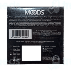 Moods Trance Amplified Sensations Condoms 3 With 1 Moods Lube Sachet Free