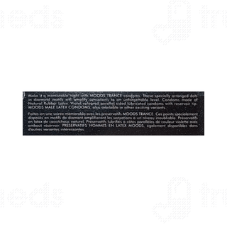 Moods Trance Amplified Sensations Condoms 3 With 1 Moods Lube Sachet Free
