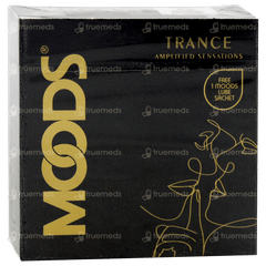 Moods Trance Amplified Sensations Condoms 3 With 1 Moods Lube Sachet Free