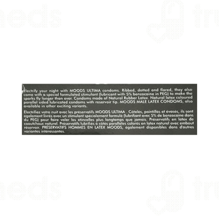 Moods Ultima Mutual Climax Condoms 3 With 1 Moods Lube Sachet Free