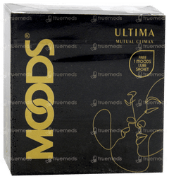 Moods Ultima Mutual Climax Condoms 3 With 1 Moods Lube Sachet Free