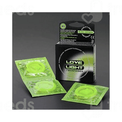 Love Light Technosex Glow Condom 3