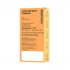 Bold Care Ultra Thin Delay Condom 10