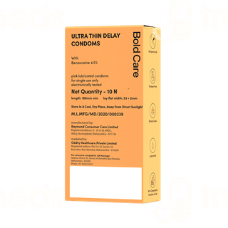 Bold Care Ultra Thin Delay Condom 10