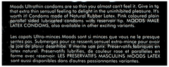 Moods Ultrathin Silver Condom 20 With 2 Free