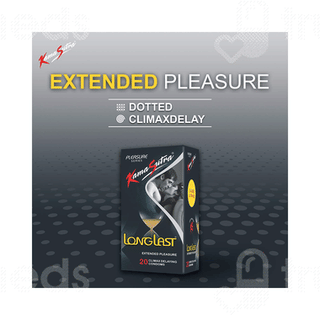 Kamasutra Longlast Extended Pleasure Climax Delay Condoms 20