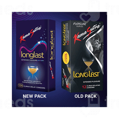 Kamasutra Longlast Extended Pleasure Climax Delay Condoms 20