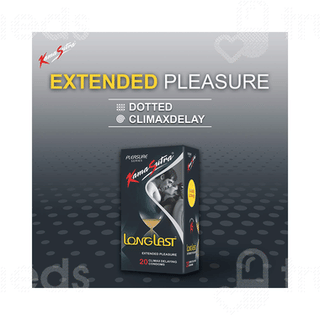 Kamasutra Longlast Extended Pleasure Climax Delay Condoms 20