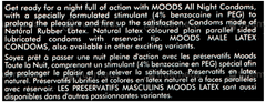 Moods All Night Silver Condoms 20 With 2 Free