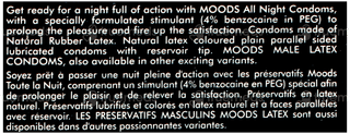 Moods All Night Silver Condoms 20 With 2 Free