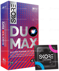 Skore Duo Max Condom 10 Skore Duo Max Condom 10