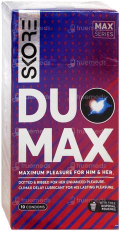 Skore Duo Max Condoms 10