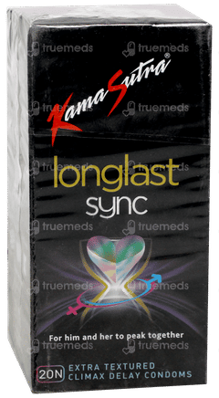 Kamasutra Longlast Sync Condoms 20