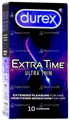 Durex Extra Time Ultra Thin Condoms 10