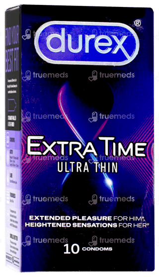 Durex Extra Time Ultra Thin Condoms 10