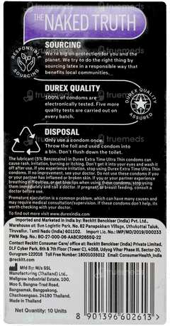 Durex Extra Time Ultra Thin Condoms 10