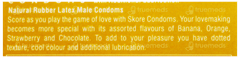Skore Assorted Flavour With Additional Lubrication 1500+ Dots Condoms 20