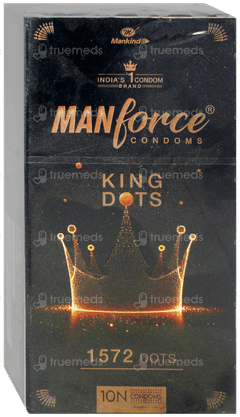 Manforce King Dots Condoms 10 Manforce King Dots Condoms 10